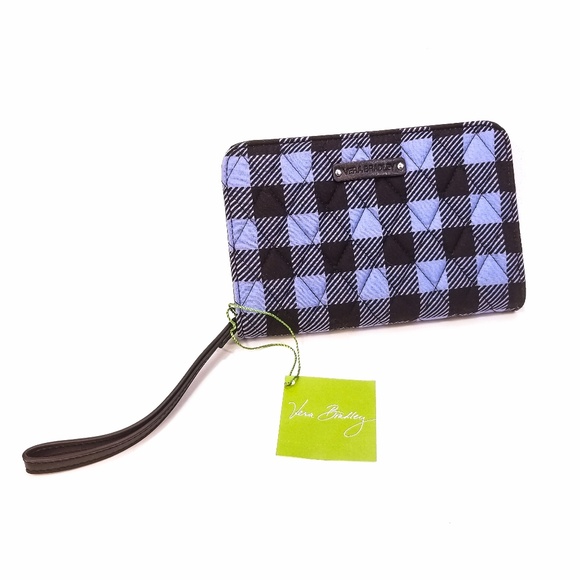 Vera Bradley Handbags - Vera Bradley Wristlet Wallet Clutch Alpine Check